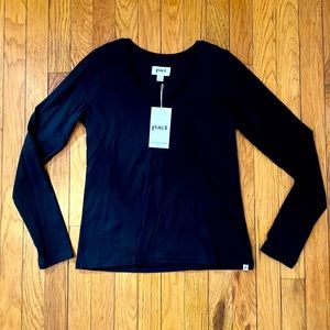 NWT Pact Long Sleeve Black Shirt